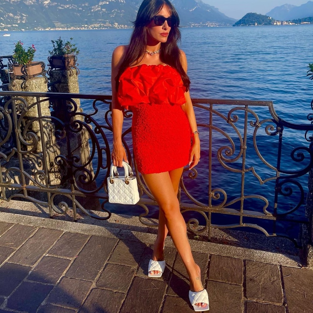 Mara Hoffman Kenza Poppy Mini Dress